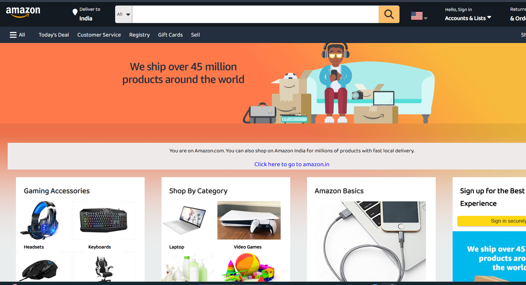 Amazon-clone preview image